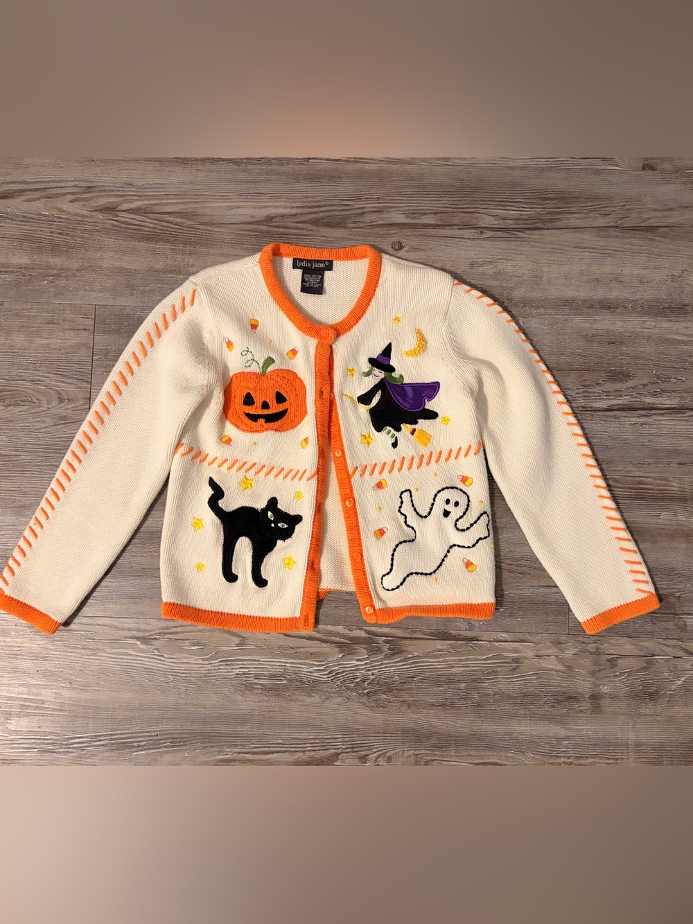 Halloween 100% Cotton Cardigan 6X